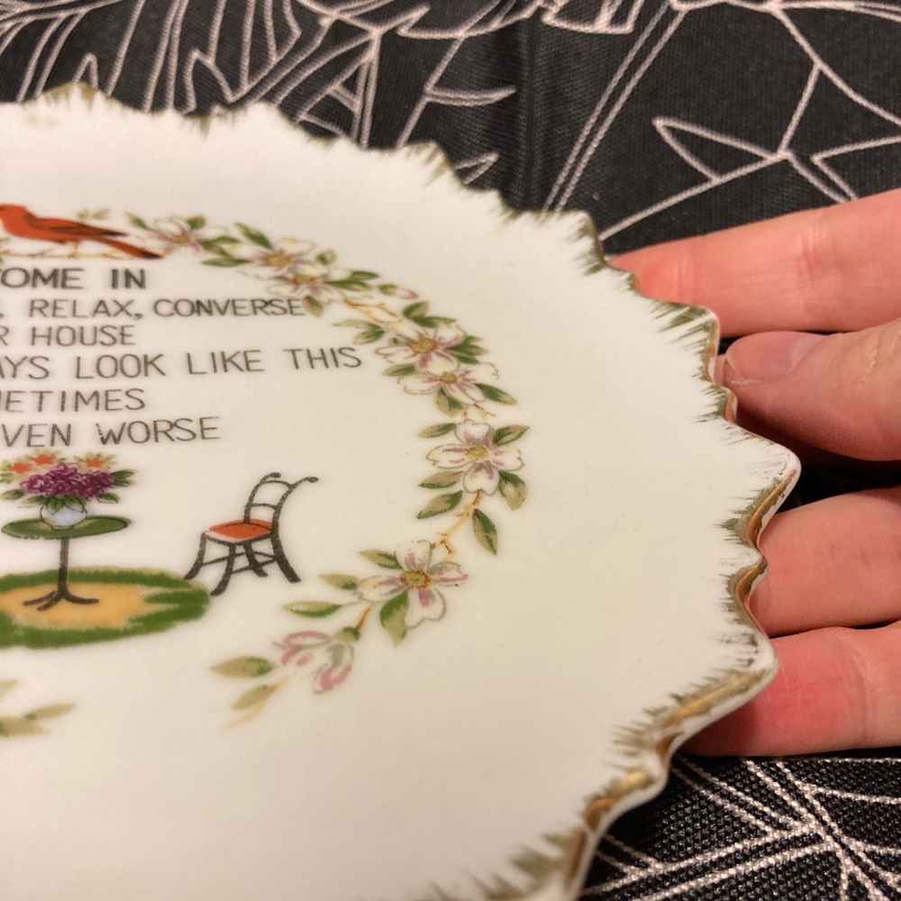 Vintage Funny Apology Decorative Wall Plate - Picture 8 of 15